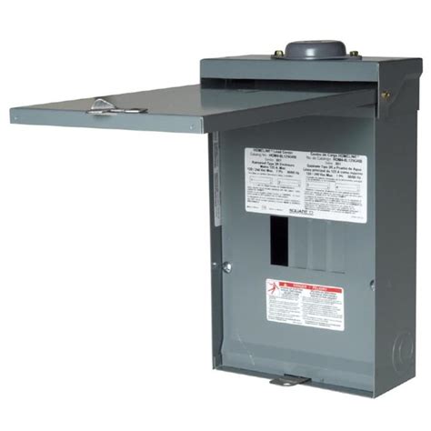 electrical breaker box lowes|small breaker box home depot.